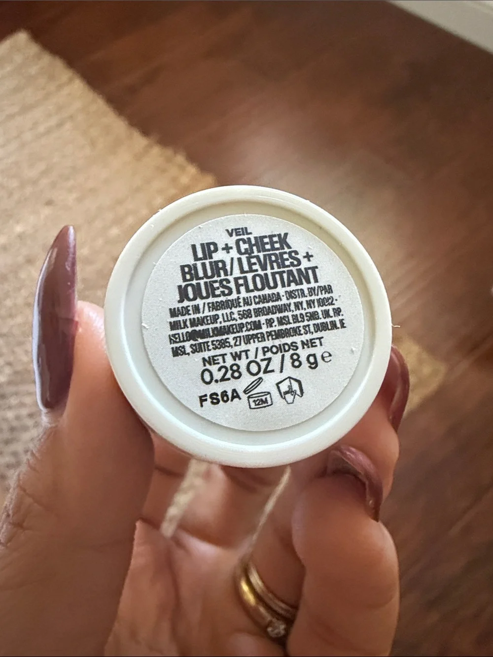 MILK MAKEUP Lip + Cheek Cream Blush Stick and Lip Color (Blurred Finish)